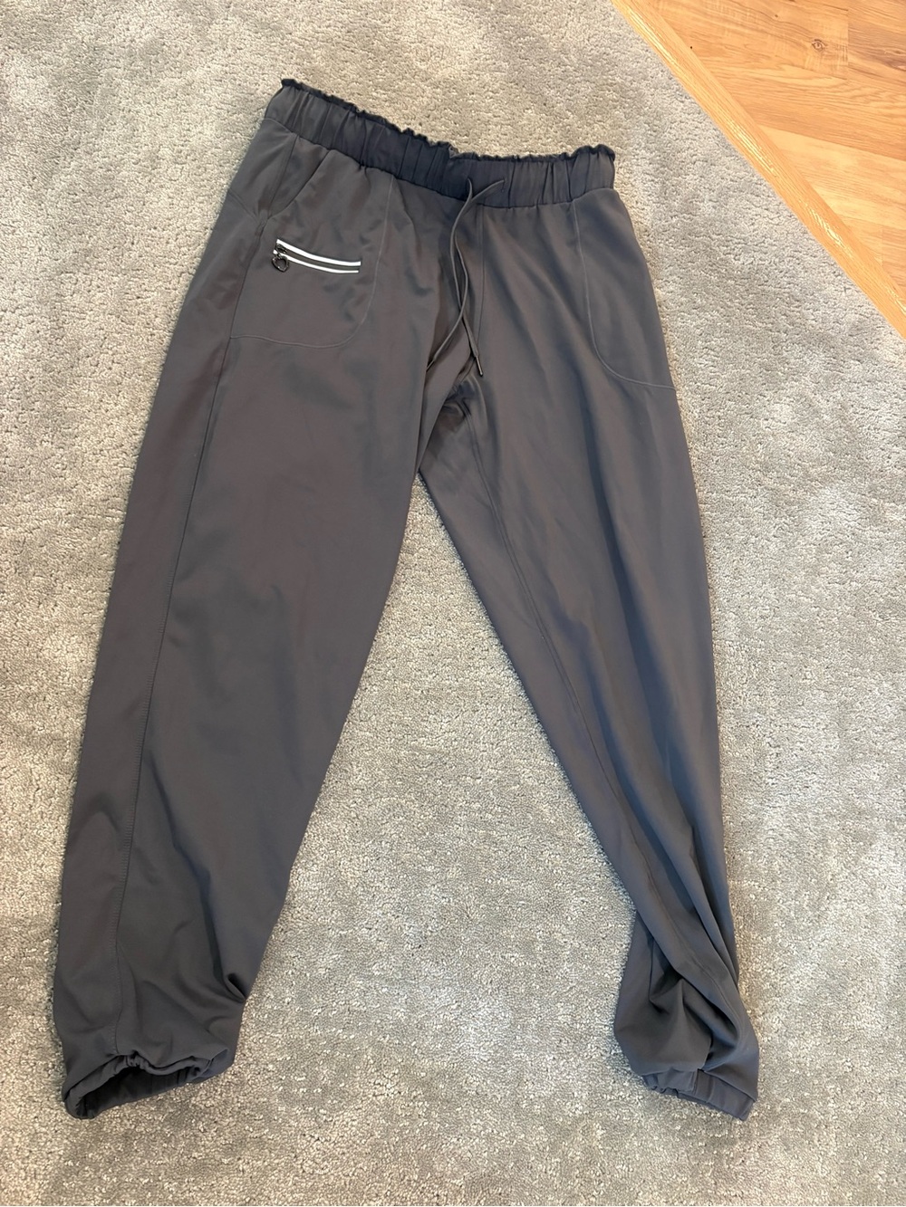 Women’s  Dark Gray Drawstring Jogger Pants